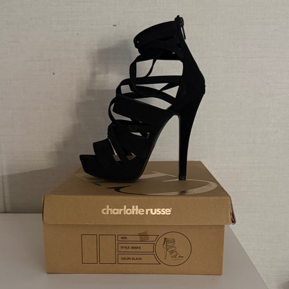 Charlotte Russe Elegant Black Heels